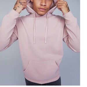 RSQ Boys Pullover Fleece Hoodie Dusty Pink Mauve DUPIN Size M